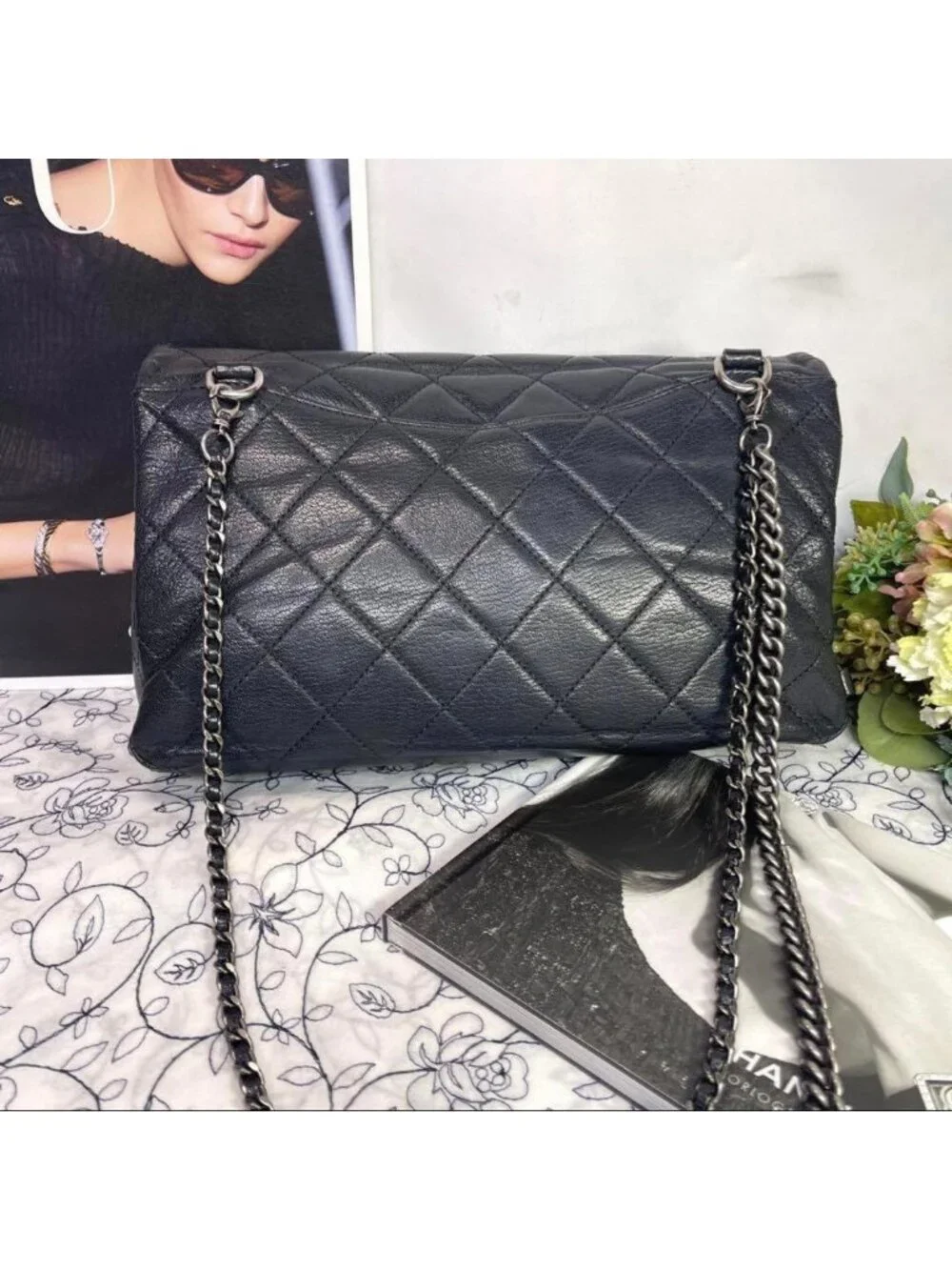 Chanel Chain Shoulder Double Flap Quilted